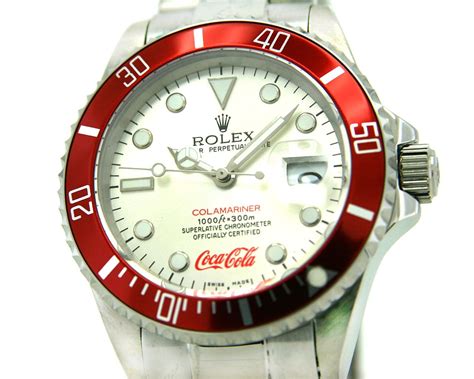 rolex submariner coca cola edition|Rolex coke vs Pepsi watch.